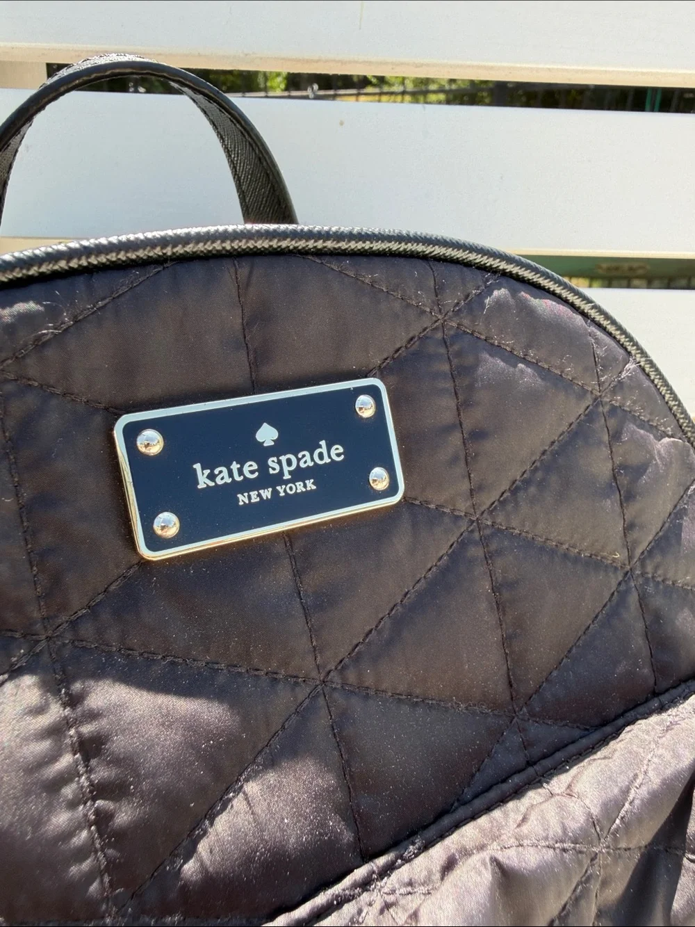 kate spade quilted mini